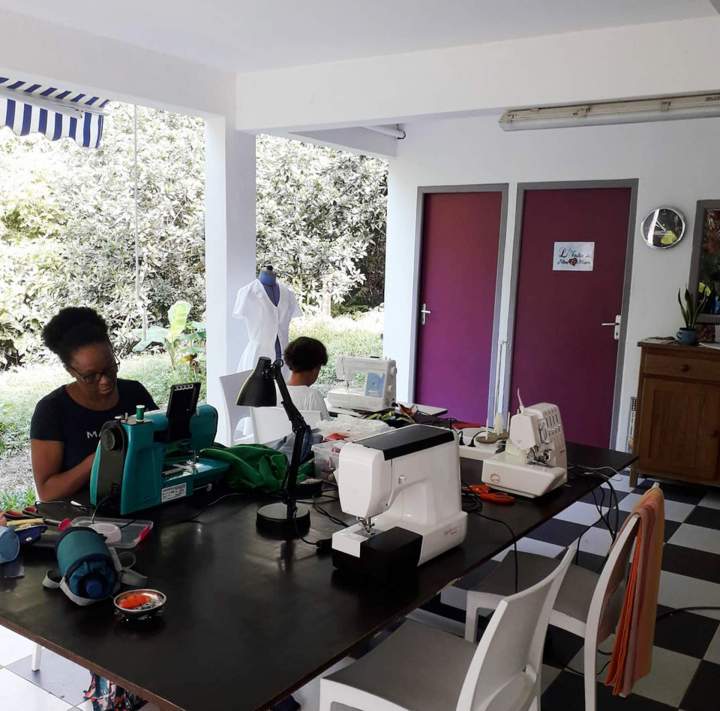 Atelier couture à thème Martinique